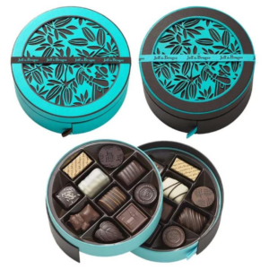 Boite ronde 20 chocolats assortis