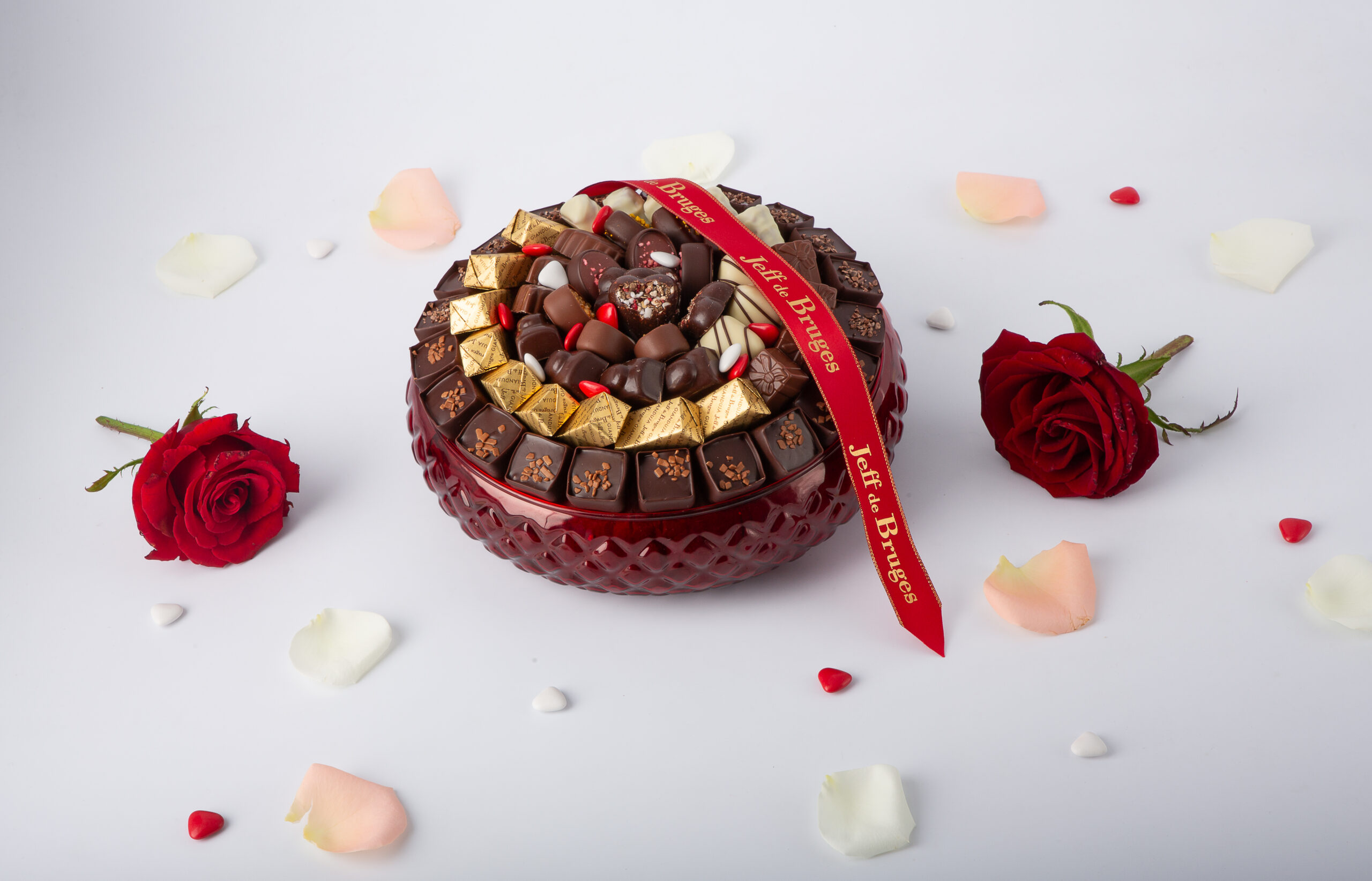 Coupe Cristal rouge MM 700g