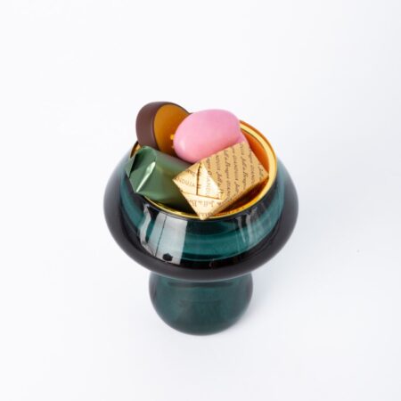 Mbikhra vert royal PM avec 80g de chocolat