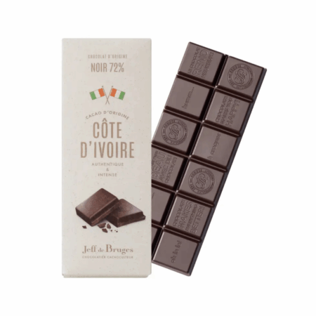 Tablette Nº4 chocolat noir 72% de cacao Côte-d’Ivoire