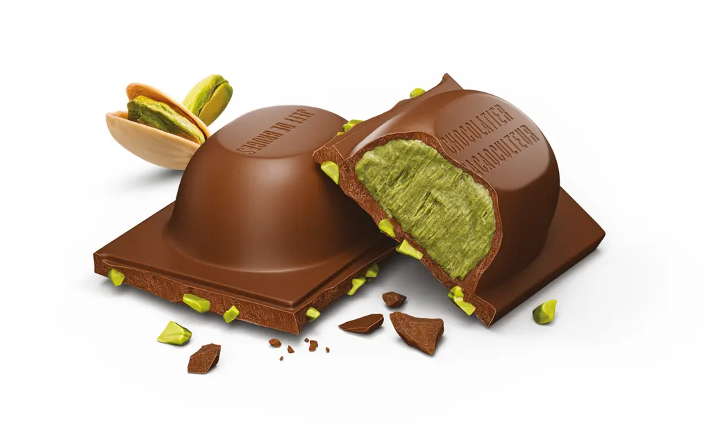 Tablette Nº15 chocolat au lait 36% de cacao praliné noisettes rocher – Image 2
