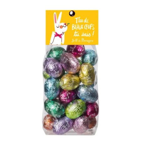 Les œufs fourrés sous alu 200g