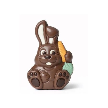 Lapin Eustache en chocolat au lait 70g sans garnissage